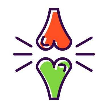 Havuç. Web simgesi basit illüstrasyon