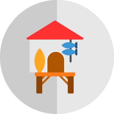 Beyaz arka planda izole edilmiş düz stil park bank ikonu. Park sembolü çizimi. hisse vektörü.