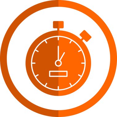 Kronometre simgesi çizimi 