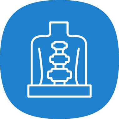 Modern b 'nin vektör illüstrasyonu eksik simgesi