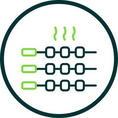 Modern b 'nin vektör illüstrasyonu