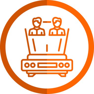 araba simgesi vektör illüstrasyonu