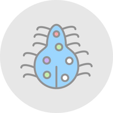 Örümcek ağı vektör simgesi