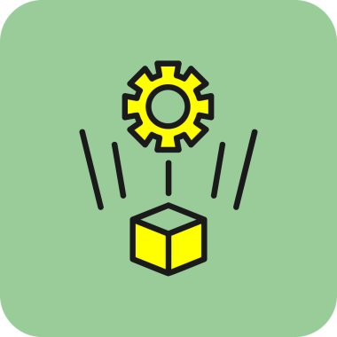 Vektör ayarı Simge illüstrasyonu