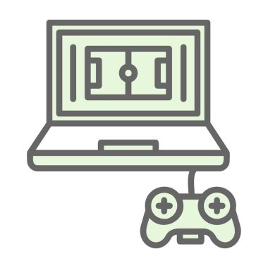 oyun konsolu vektör çizimi