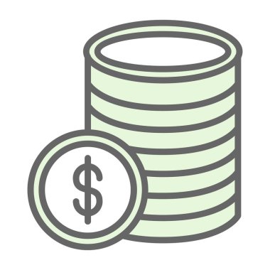 Para dolar para simgesi - taslak biçimi