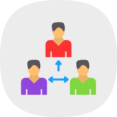 insanlar simge vektör illüstrasyonu