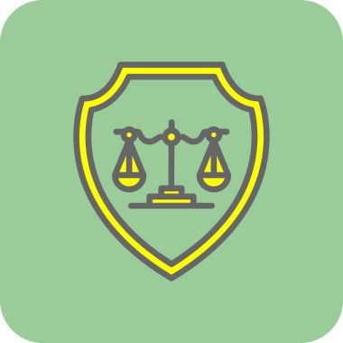 vektör kalkanı resimleme