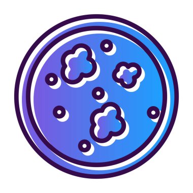 Web ve mobil uygulaması tasarımı, gezegeni logo kavramı için beyaz arka plan üzerinde izole gezegen simge vektör