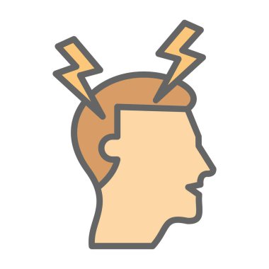 Yıldırımlı insan kafası