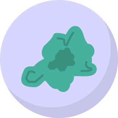 Yemek. Web simgesi basit illüstrasyon