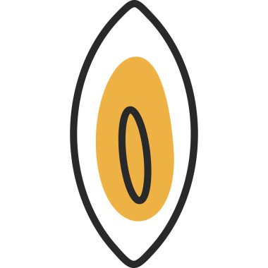 Basit grafik simgesi vektör illüstrasyonu