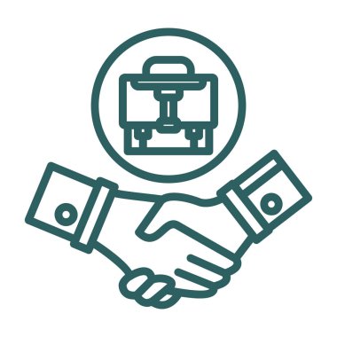 El sıkışma vektör simge işareti simge vektör çizim kişisel ve ticari kullanım için..