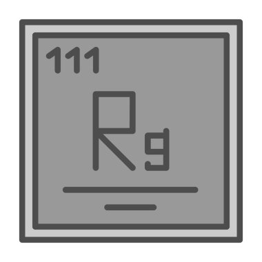 Kimyasal kabartma düz simgesi