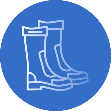 Welly bot simgesi, vektör illüstrasyon tasarımı