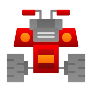 Yarış arabası yarışı vektör çizimi