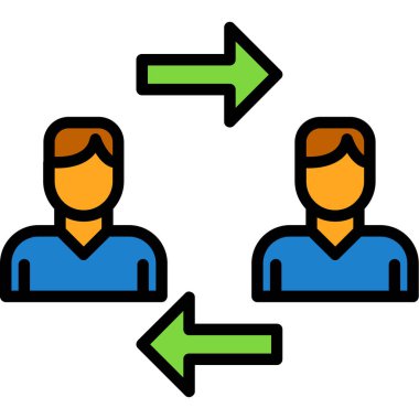 İş ve finans kavramının vektör illüstrasyonu