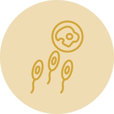 Gıda simgesinin vektör illüstrasyonu