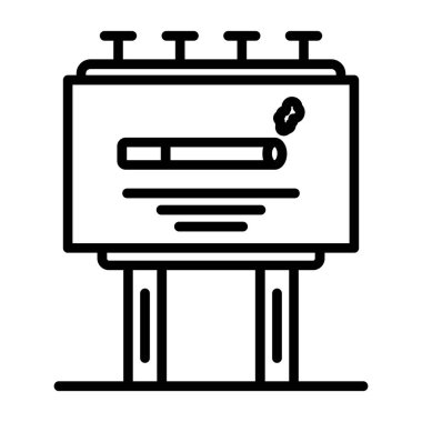 Bilgisayar monitörü simgesi. Beyaz arkaplanda izole edilmiş web tasarımı için ana bilgisayar izleme vektör simgesi