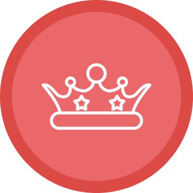 Kraliyet taç vektör illüstrasyon tasarımı