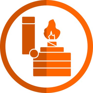 Daha hafif simgenin vektör illüstrasyonu 