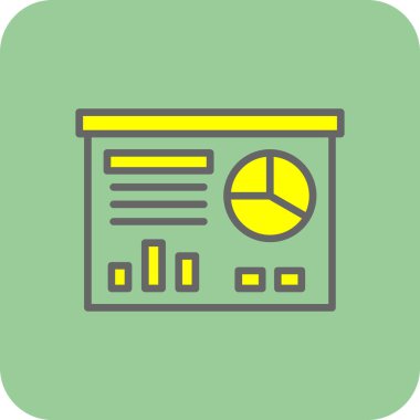 Sunuyu web simgesi, vektör çizim 