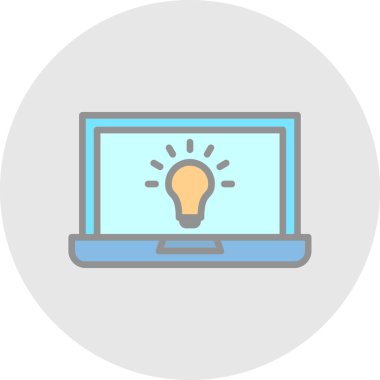 bilgisayar simgesi vektör illüstrasyonu