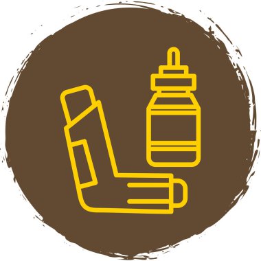 Güzellik ve moda simgelerinin vektör çizimi