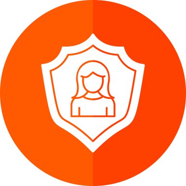 kalkan simgesi, vektör illüstrasyonu basit tasarım