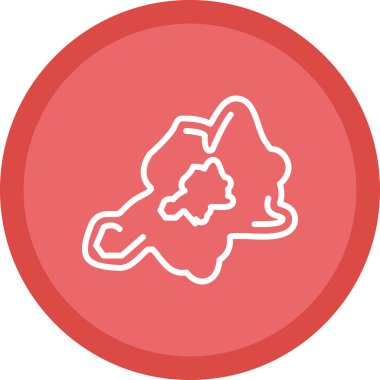 Gıda simgesinin vektör illüstrasyonu