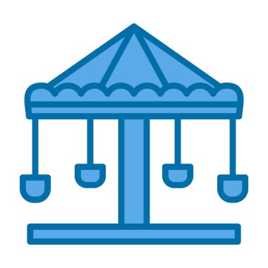 Bina. Web simgesi basit illüstrasyon