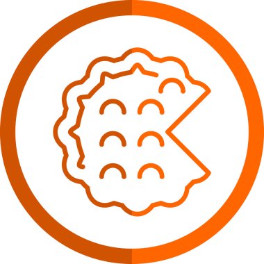 Turta. Web simgesi basit illüstrasyon