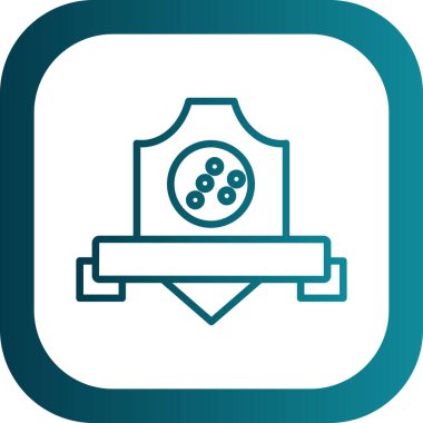 Güzel Pasta Kabartma Vektörü Simgesi