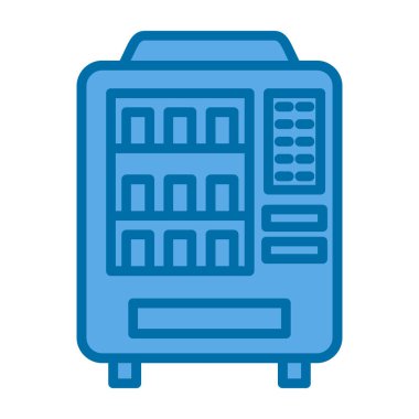 Otomat vektör illüstrasyon tasarımı