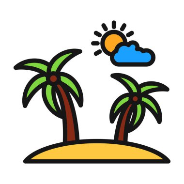 Avuç içi simgesi çizimi