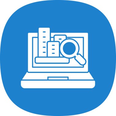 seo modern simgesinin vektör illüstrasyonu