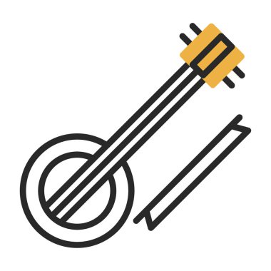 Modern bir simgenin vektör illüstrasyonu