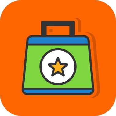 yıldız simgesi vektör illüstrasyonu