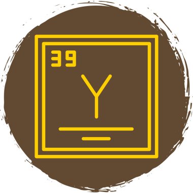 Modern bir simgenin vektör illüstrasyonu