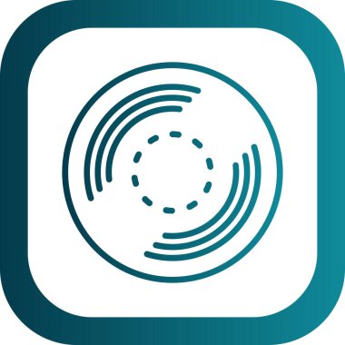 Modern b 'nin vektör illüstrasyonunda müziğin eksik simgesi