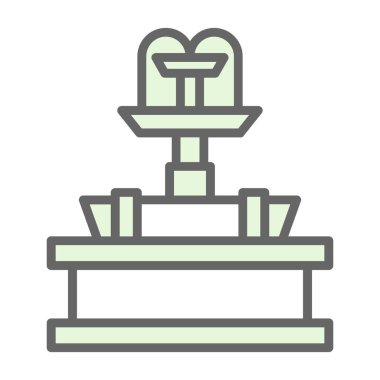 anıt simge vektör çizim