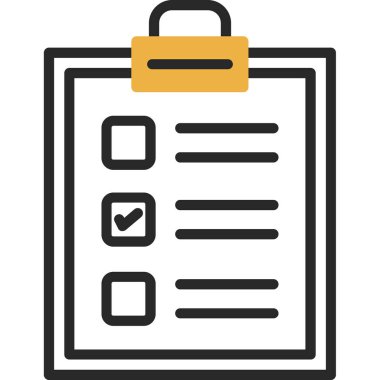 Pano simgesi, vektör illüstrasyonu basit tasarım