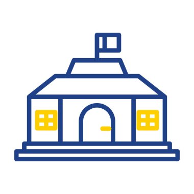 Modern illüstrasyon vektör simgesi oluşturma