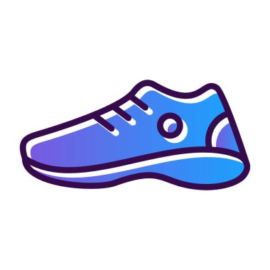 spor ayakkabı kutsal kişilerin resmi, vektör çizim