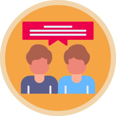 insanlar simge vektör illüstrasyonu