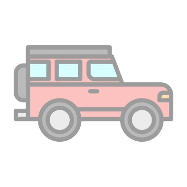 Cip. Web simgesi basit illüstrasyon