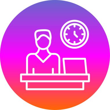 İnsan simgesinin vektör illüstrasyonu