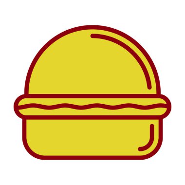 lezzetli burger lokanta vektör çizim tasarım