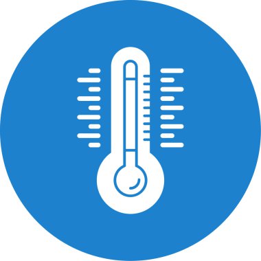 sıcaklık web simgesi, vektör illüstrasyonu 