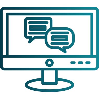 seo modern simgesinin vektör illüstrasyonu